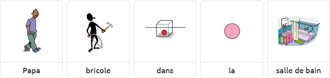 Exemple de phrase en pictos