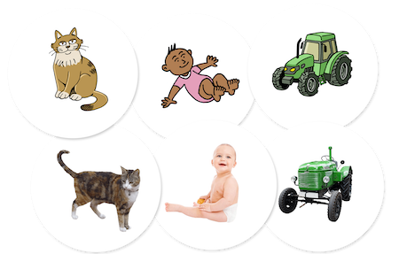 Exemple de dessins et de photos